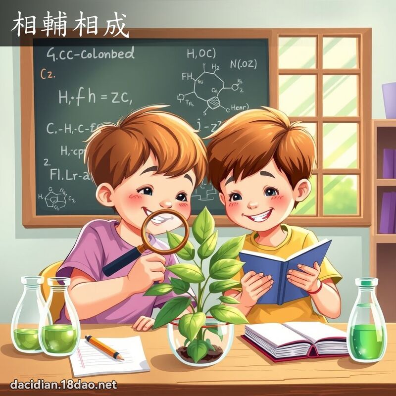 相輔相成 - 國語大辭典配圖