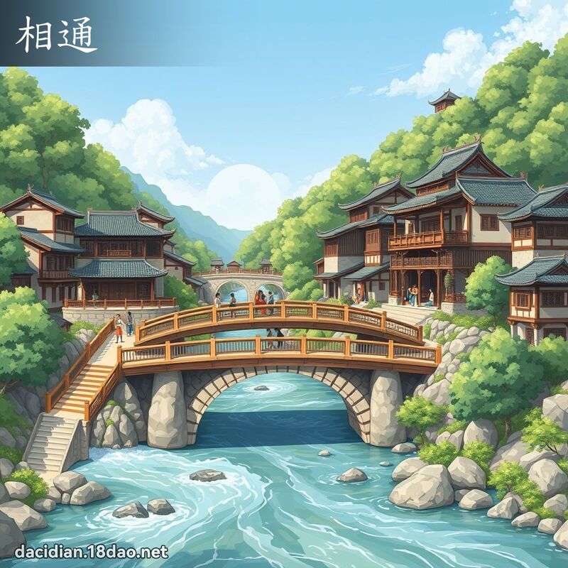 相通 - 國語大辭典配圖