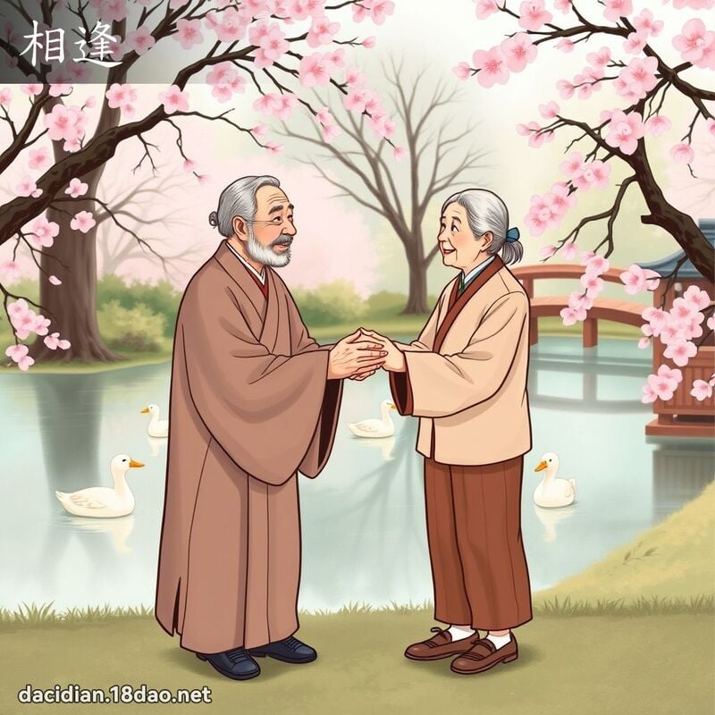 相逢 - 國語大辭典配圖