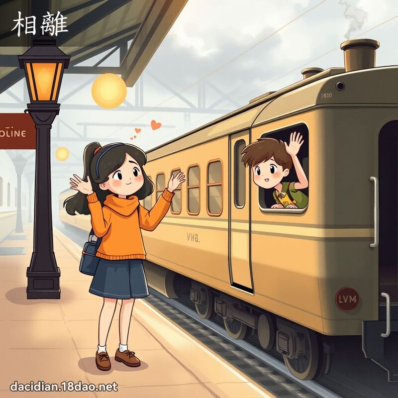 相離 - 國語大辭典配圖