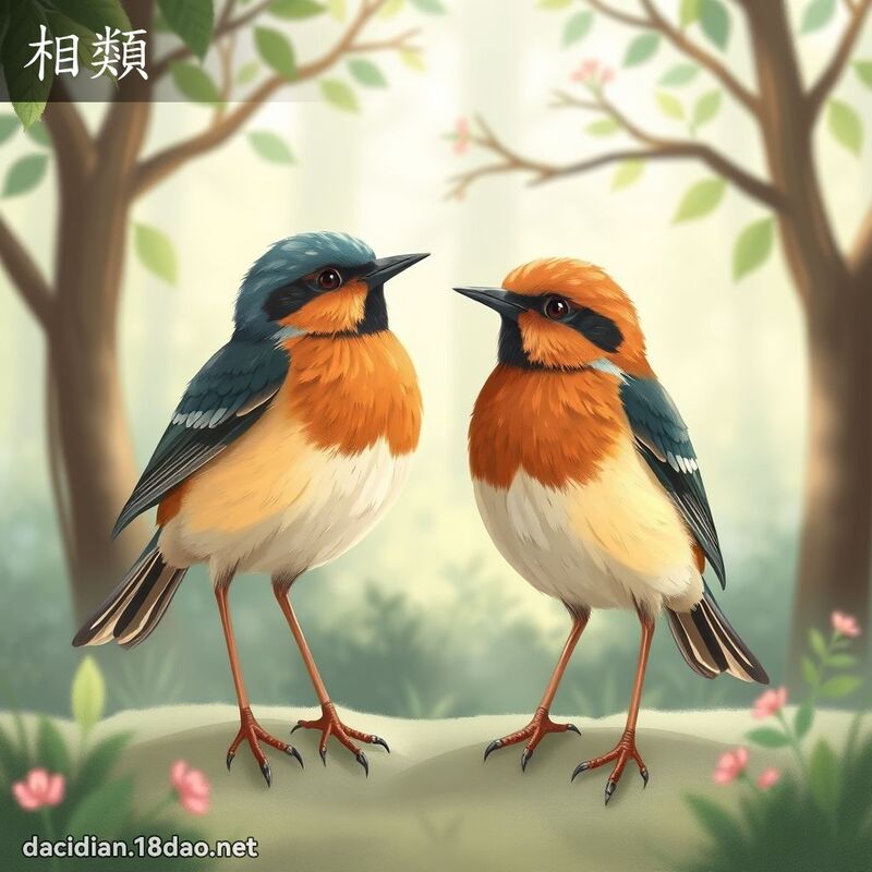 相類 - 國語大辭典配圖