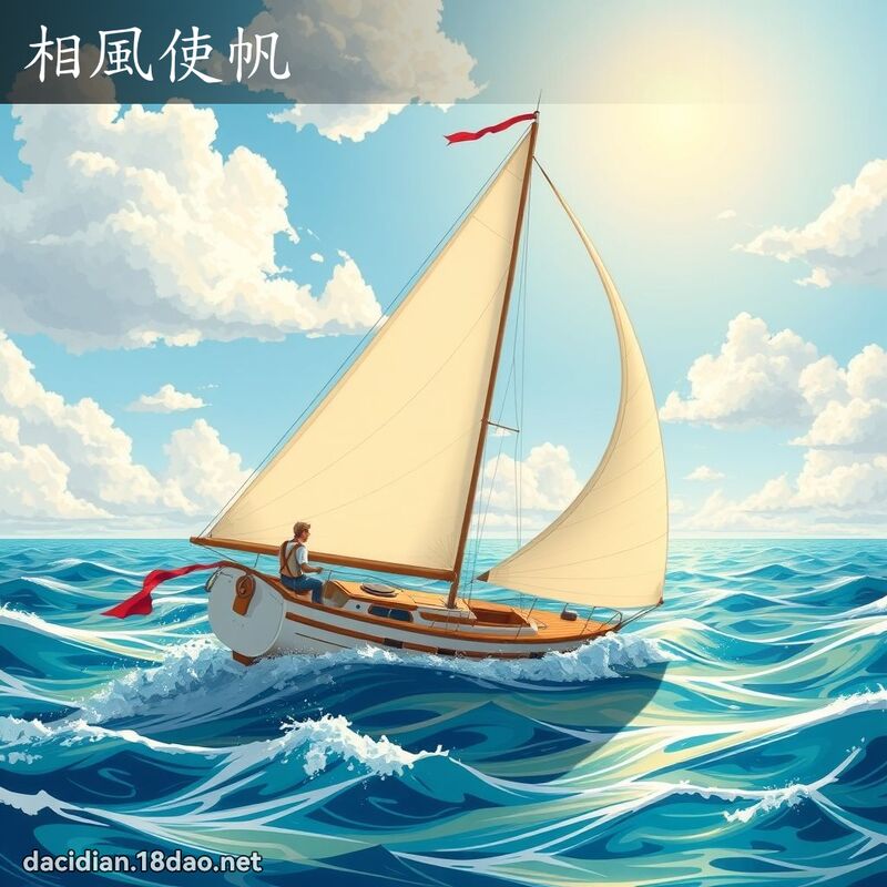相風使帆 - 國語大辭典配圖