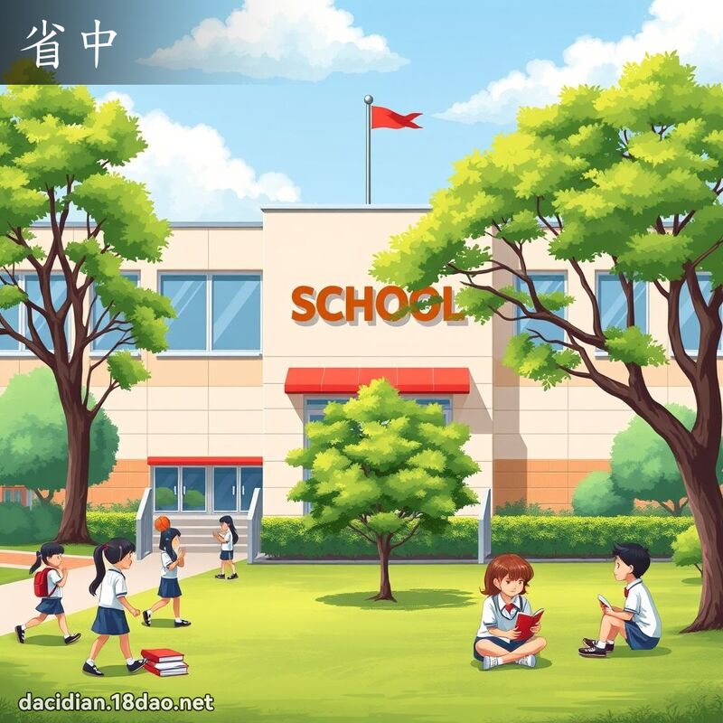 省中 - 国语大辞典配图