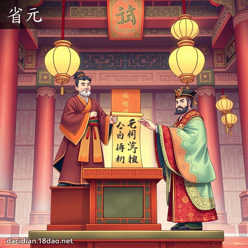 省元 - 国语大辞典配图