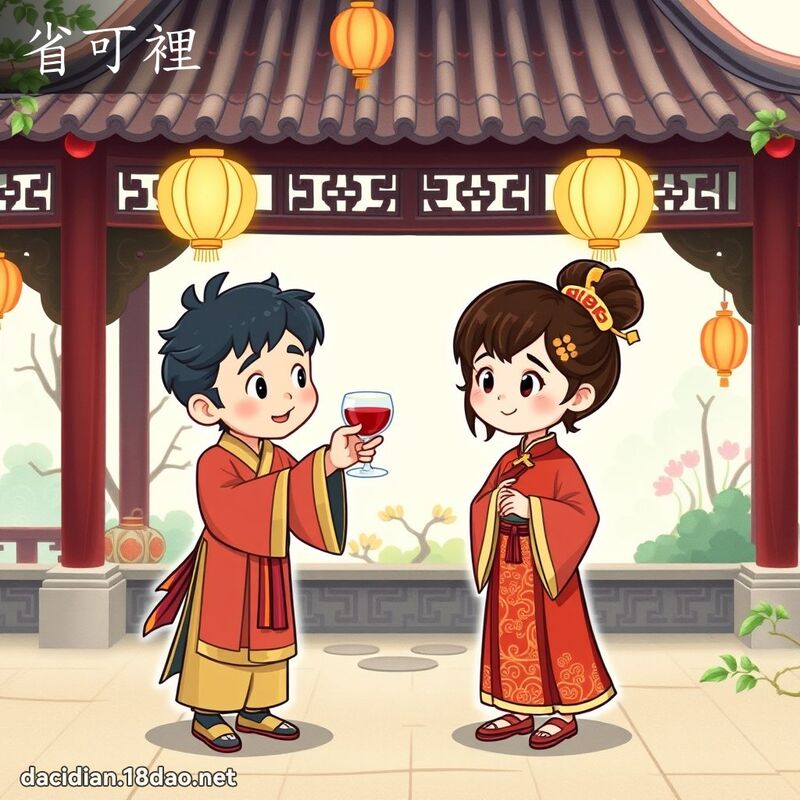省可裡 - 國語大辭典配圖