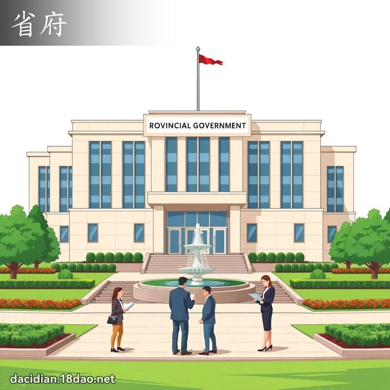 省府 - 國語大辭典配圖