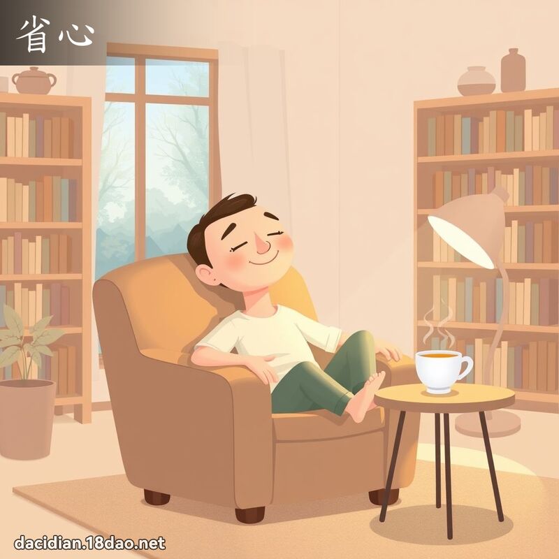 省心 - 國語大辭典配圖