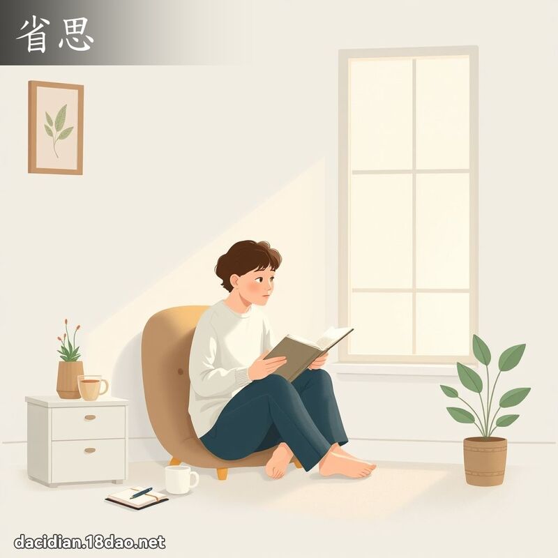省思 - 國語大辭典配圖