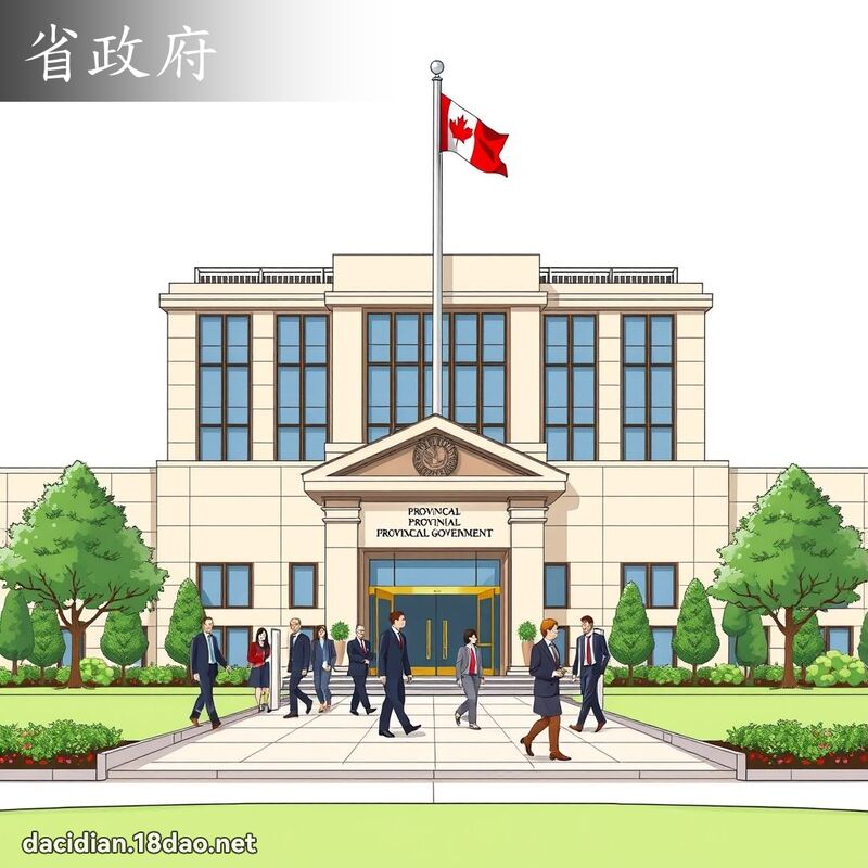 省政府 - 國語大辭典配圖