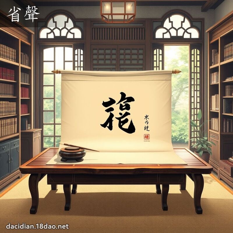省聲 - 國語大辭典配圖
