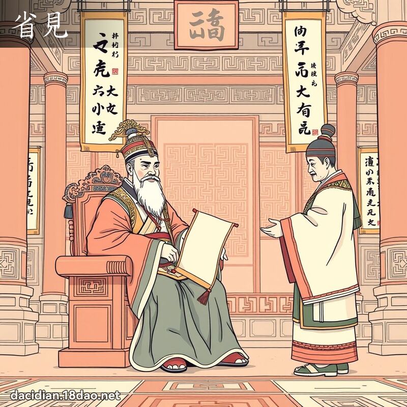 省见 - 国语大辞典配图