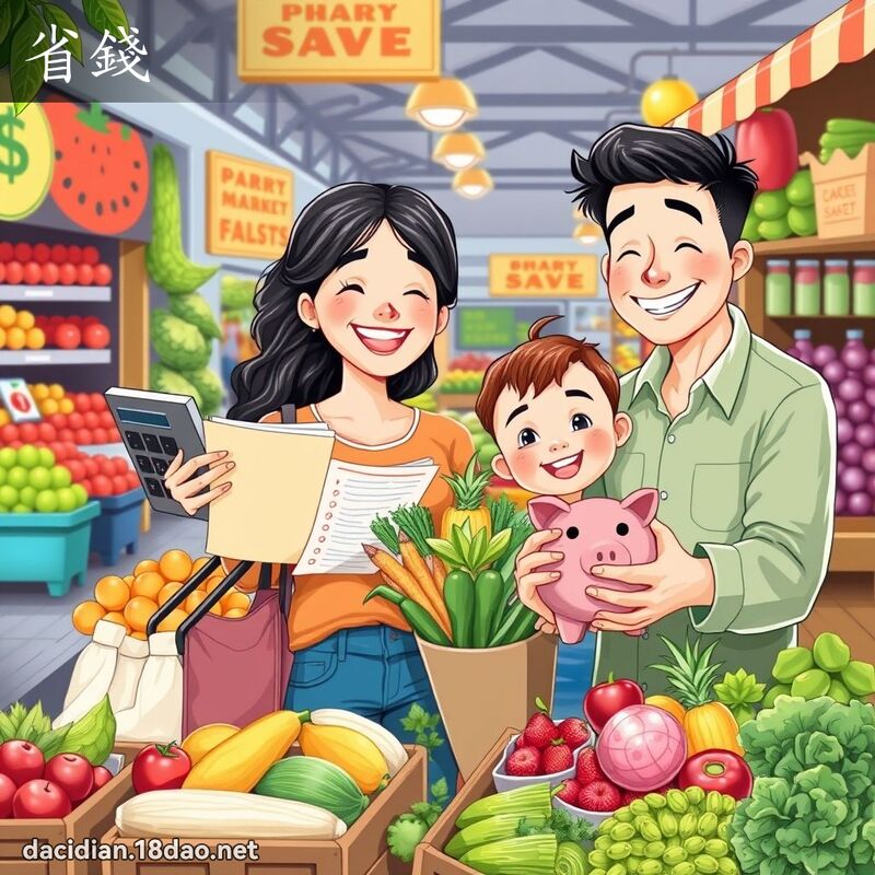 省錢 - 國語大辭典配圖