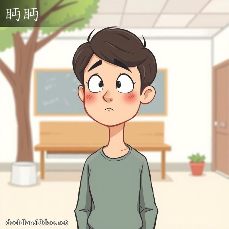 眄眄 - 国语大辞典配图