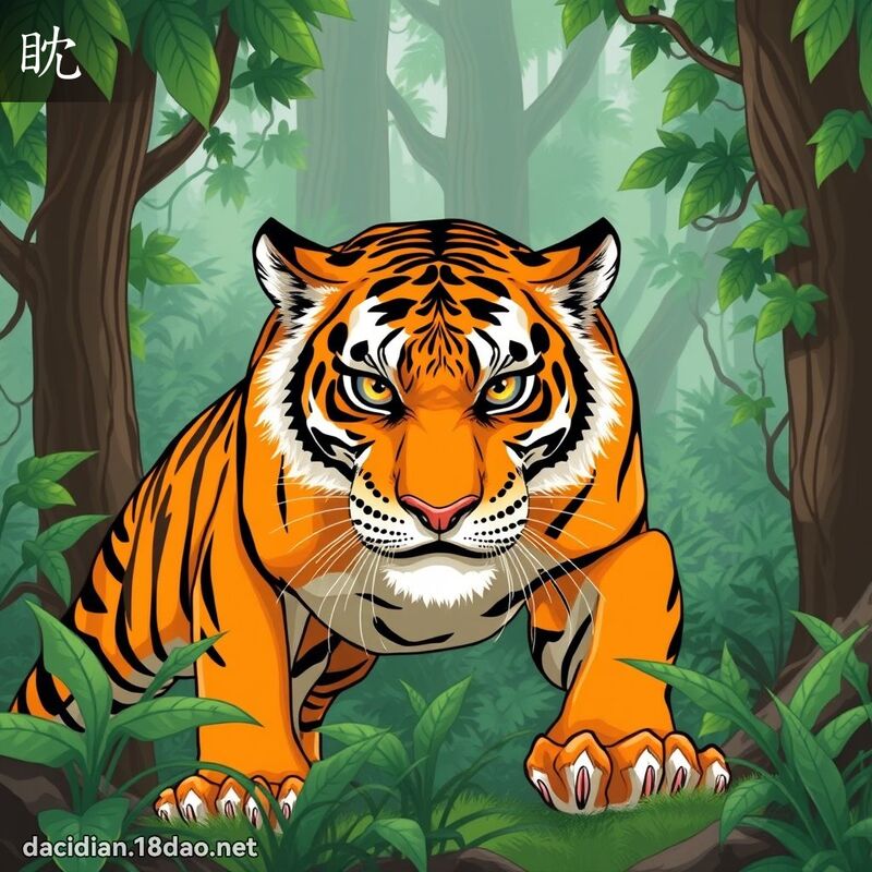 眈 - 国语大辞典配图