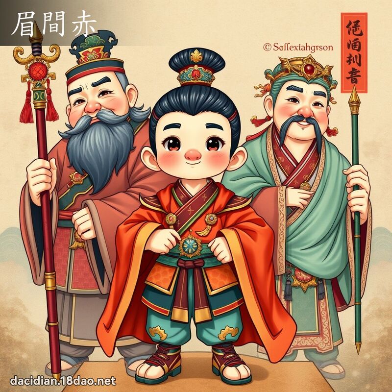 眉间赤 - 国语大辞典配图