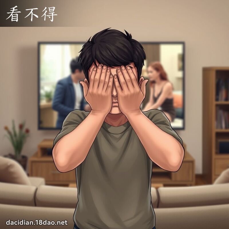 看不得 - 国语大辞典配图