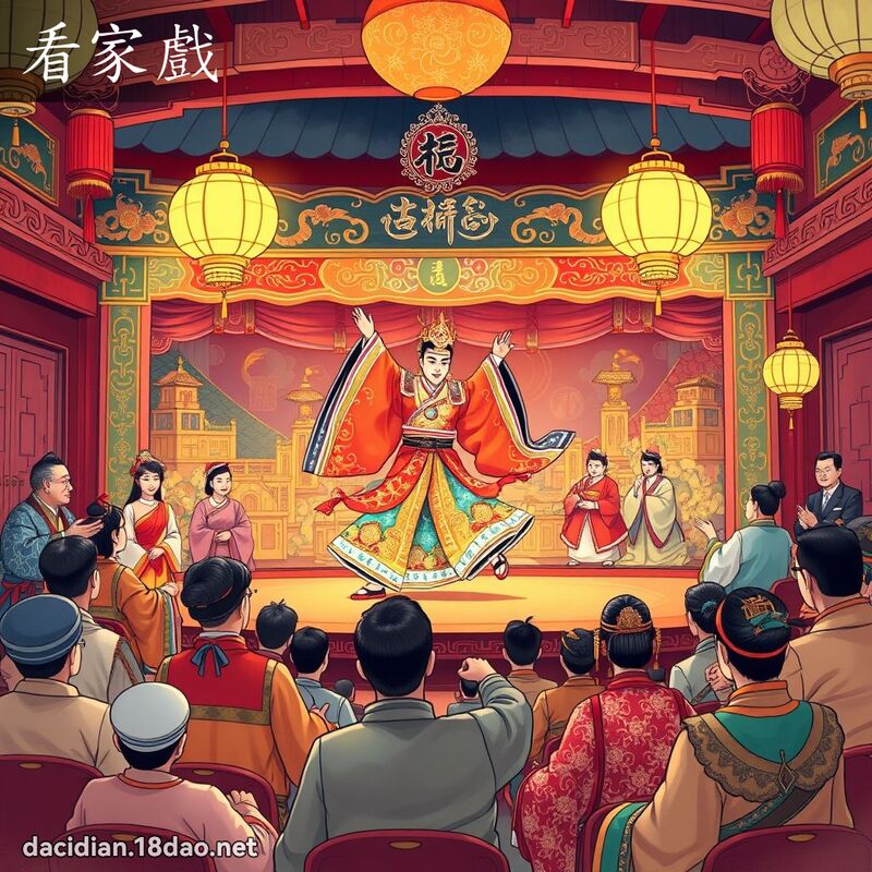 看家戲 - 國語大辭典配圖