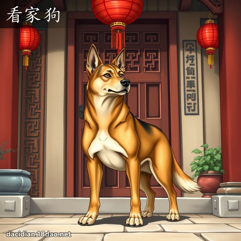 看家狗 - 國語大辭典配圖