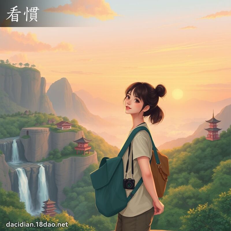 看慣 - 國語大辭典配圖