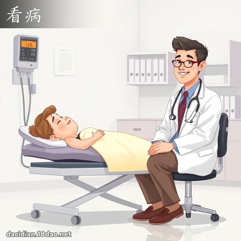 看病 - 國語大辭典配圖