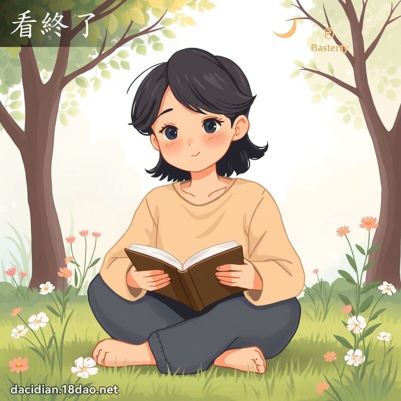 看終了 - 國語大辭典配圖