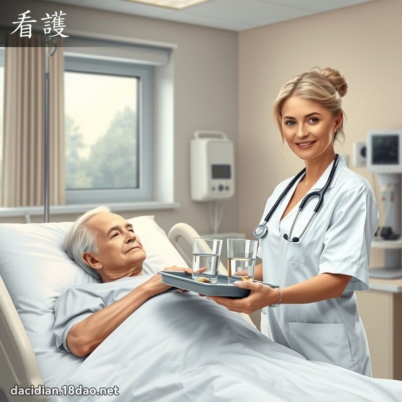 看护 - 国语大辞典配图