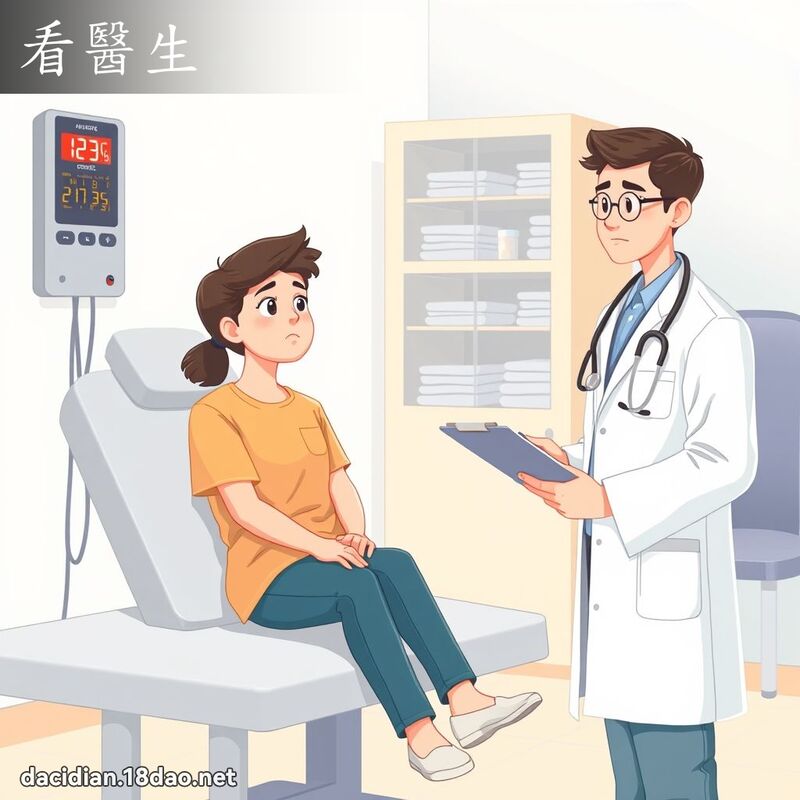看醫生 - 國語大辭典配圖