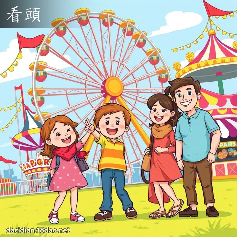 看头 - 国语大辞典配图