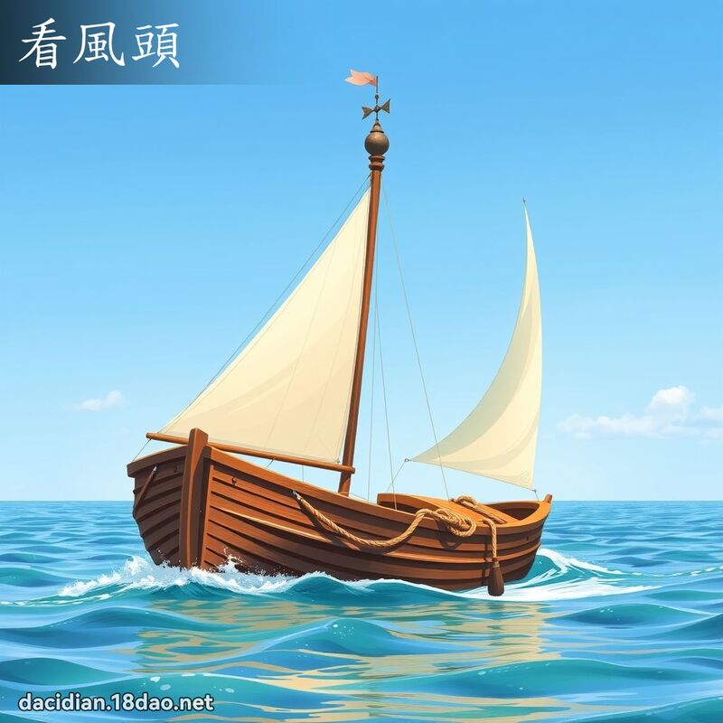 看風頭 - 國語大辭典配圖