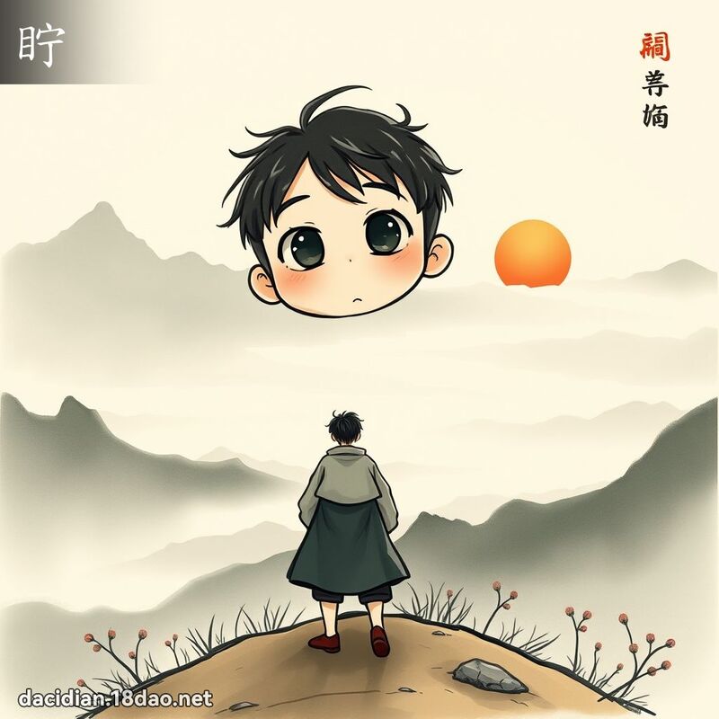 眝 - 國語大辭典配圖