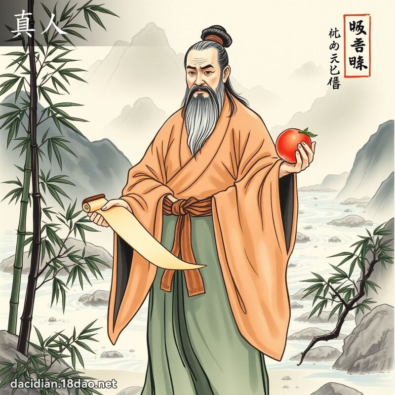 真人 - 国语大辞典配图