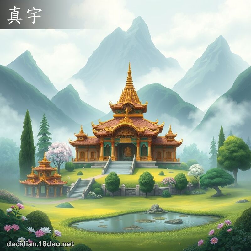 真宇 - 国语大辞典配图