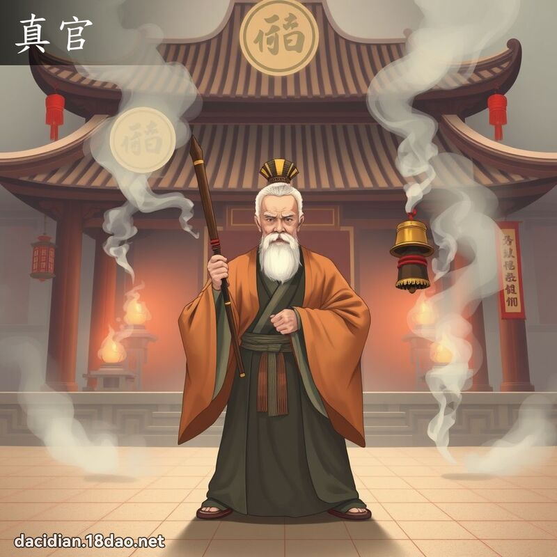 真官 - 國語大辭典配圖