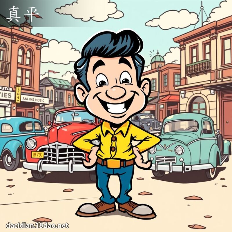 真平 - 国语大辞典配图