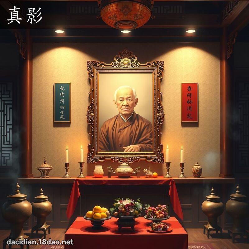 真影 - 国语大辞典配图