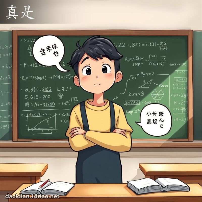 真是 - 国语大辞典配图