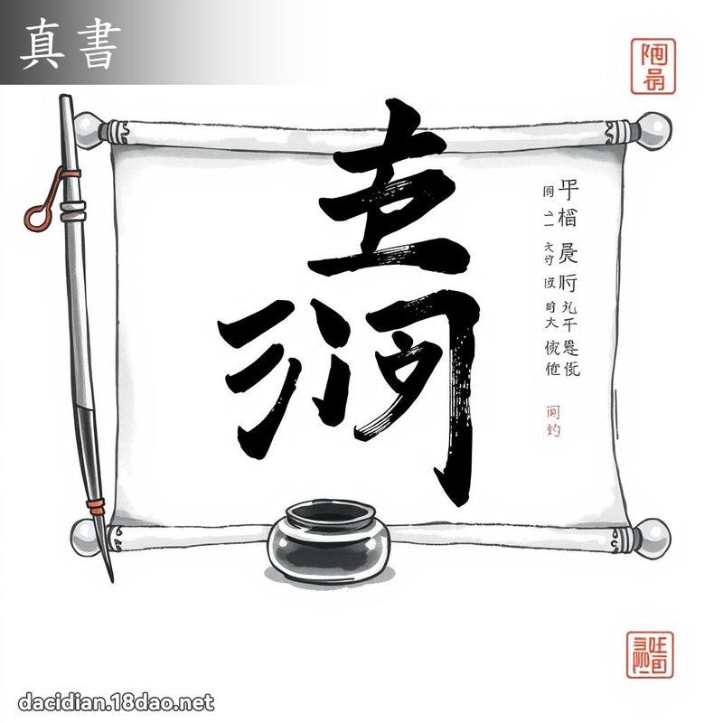 真书 - 国语大辞典配图