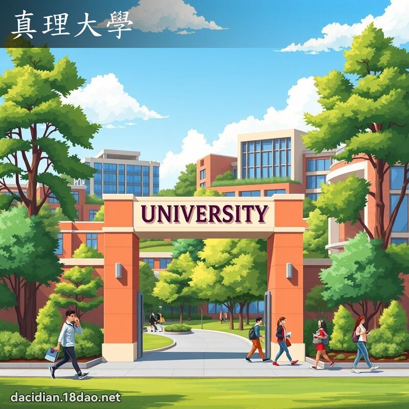 真理大学 - 国语大辞典配图