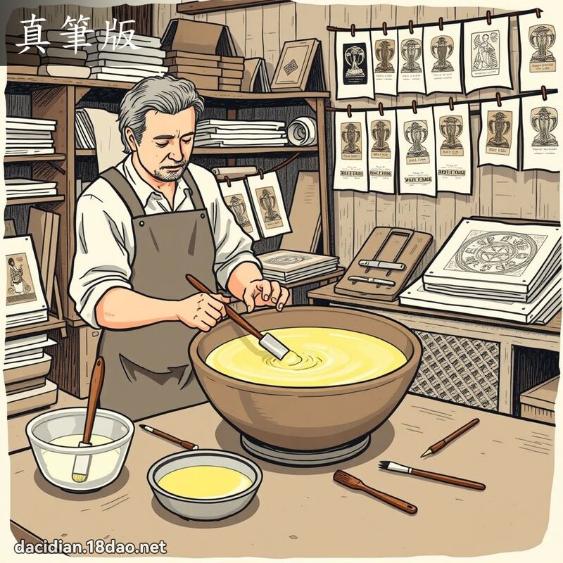 真笔版 - 国语大辞典配图