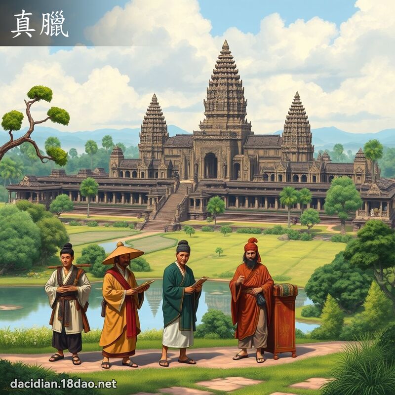 真腊 - 国语大辞典配图