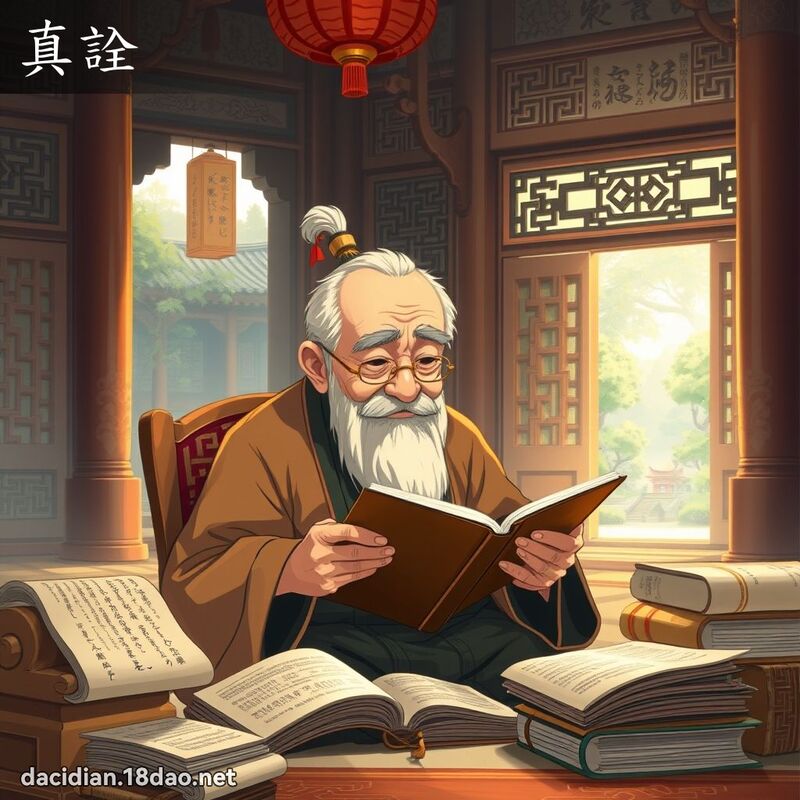 真詮 - 國語大辭典配圖