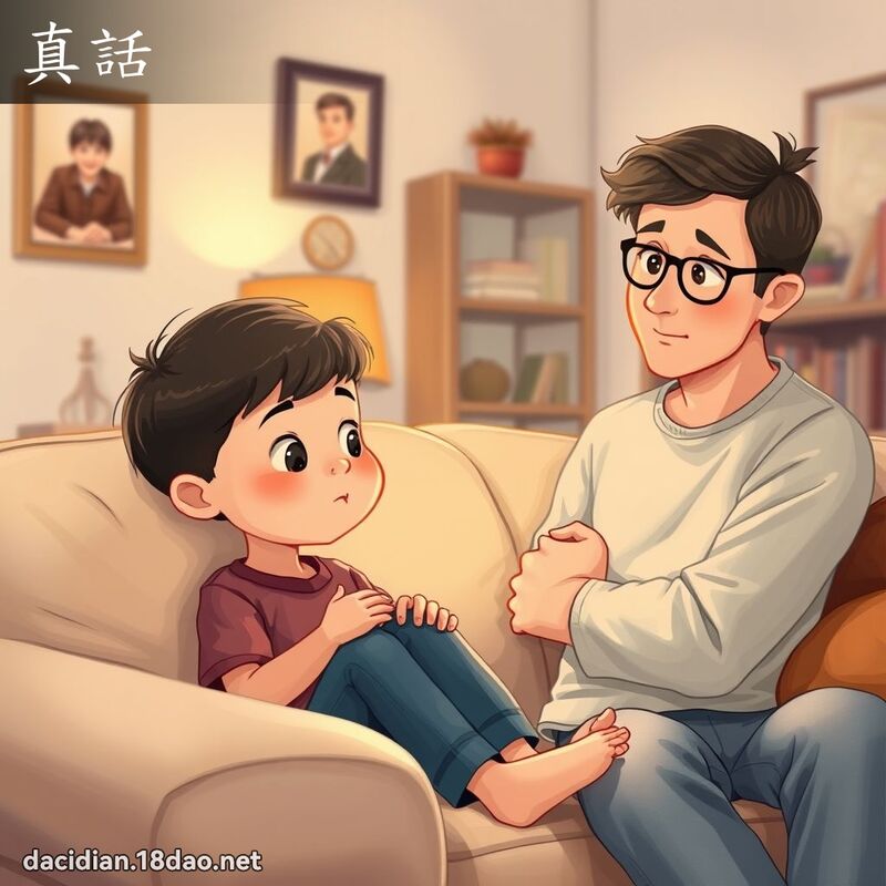 真话 - 国语大辞典配图