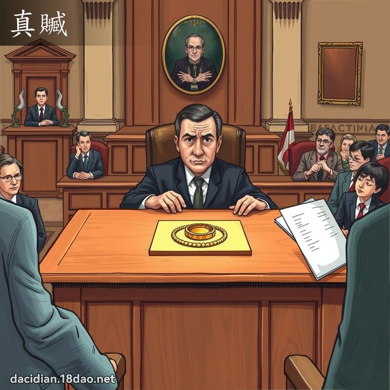 真赃 - 国语大辞典配图