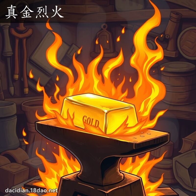 真金烈火 - 國語大辭典配圖