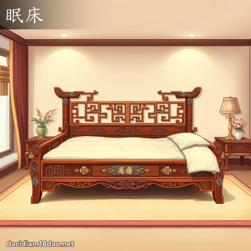 眠床 - 国语大辞典配图