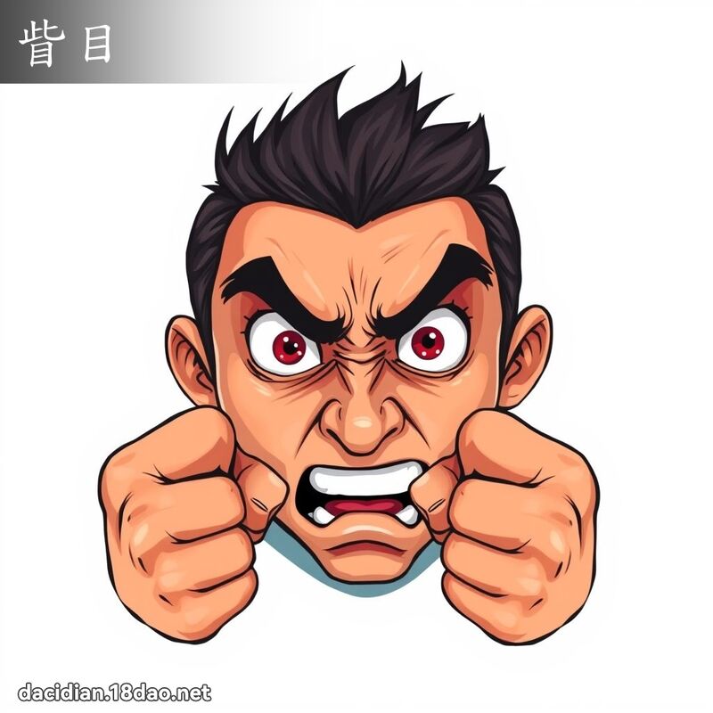 眥目 - 國語大辭典配圖
