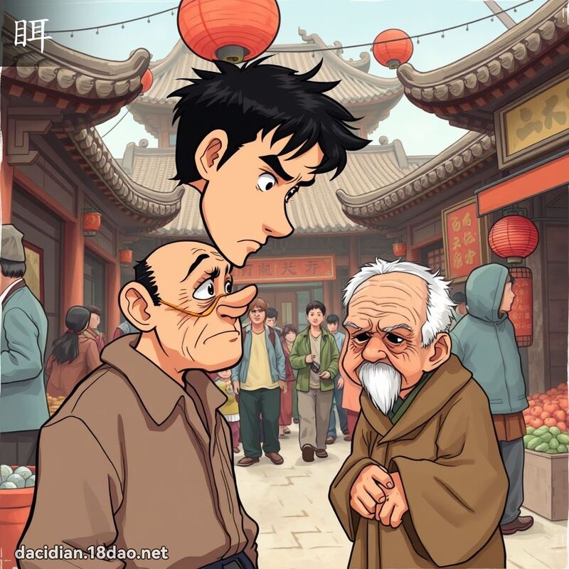 眲 - 國語大辭典配圖