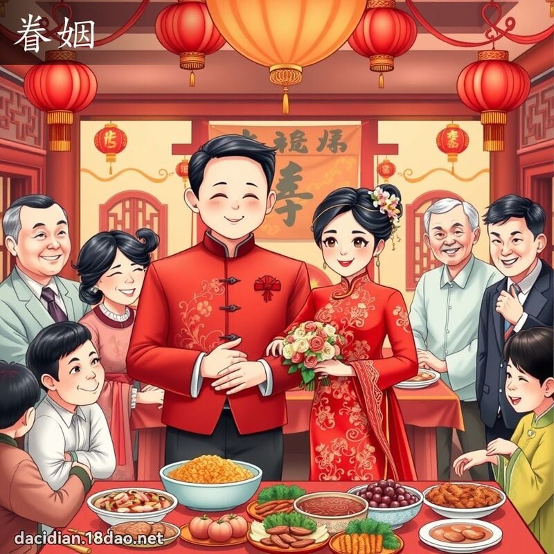 眷姻 - 國語大辭典配圖