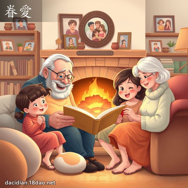 眷爱 - 国语大辞典配图
