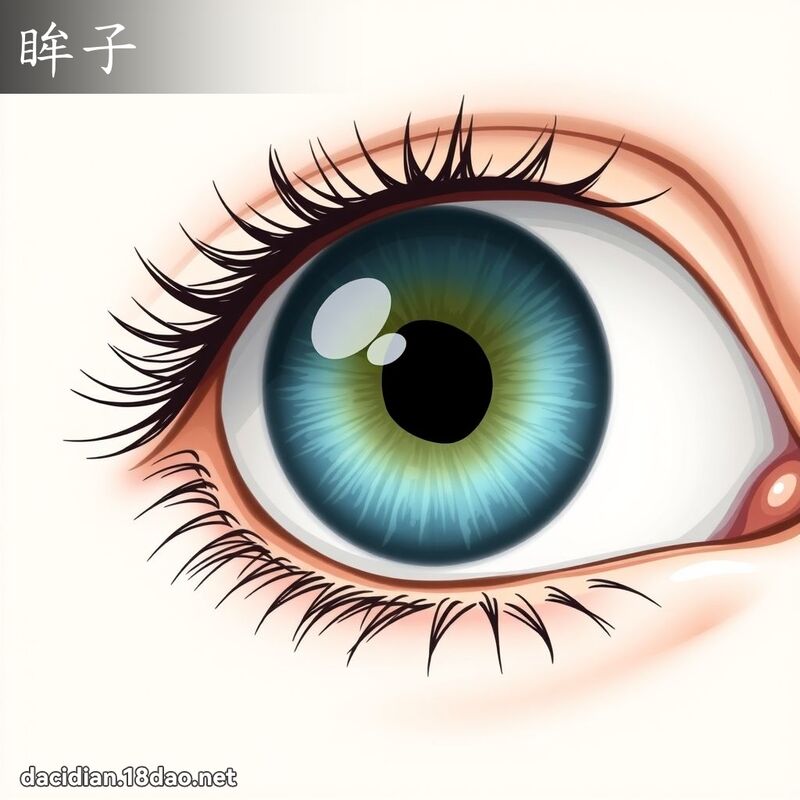 眸子 - 國語大辭典配圖